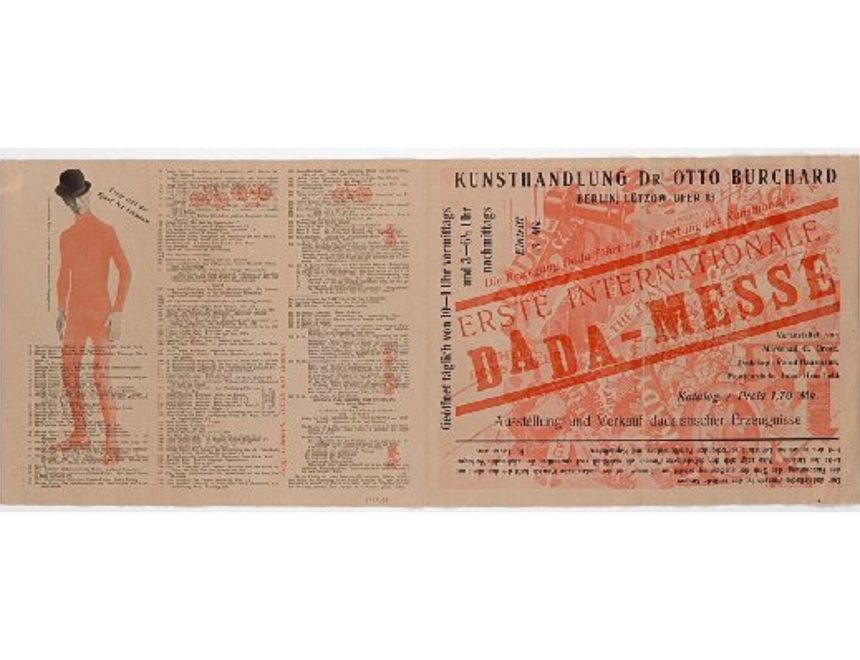 John Heartfield / Georg Grosz Erste Internationale Dada-Messe, 1920