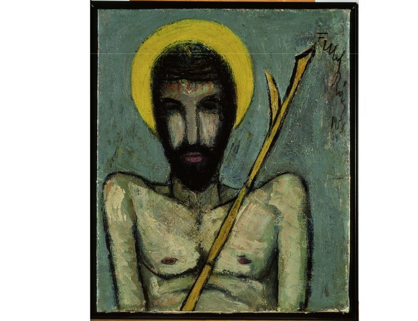 Vicente Fillol Roig Ecce Homo, 1953 Óleo sobre lienzo 46 x 39 cm. Propietat de la Diputació de València