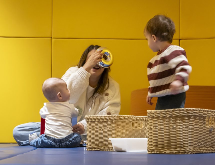 The Soft Room. A space adapted for babies up to 12 months