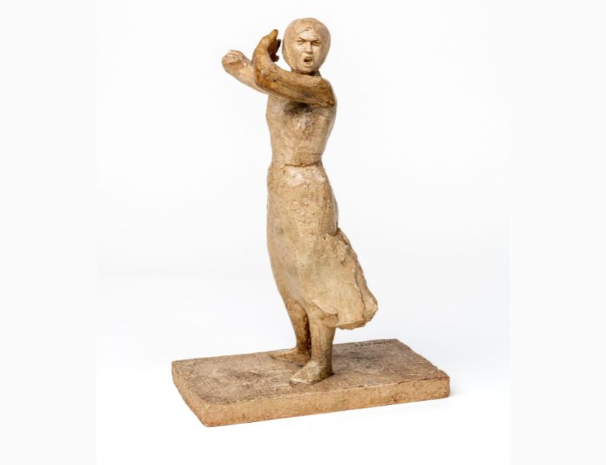 Julio González. Petite Montserrat effrayée, ca. 1941-1942. IVAM Institut Valencià d´Art Modern, Generalitat. Donación C. Martínez y V Grimminger.