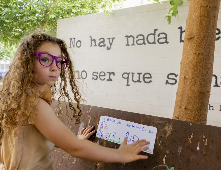 IVAM -Educación. 
La guerrilla de l’IVAM
Una mirada feminista desde la infancia a la colección del IVAM
Fotografías Miguel Lorenzo