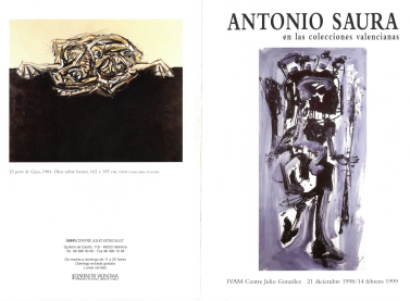 Exposición Antonio Saura en las colecciones valencianas