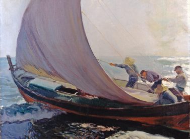 Joaquín Sorolla Bastida / Ráfaga de viento, 1904