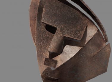 Julio González / Petit masque découpé Montserrat (Small cut-out mask: Montserrat), 1930-1933. IVAM Institut d´Art Modern, Generalitat. Donació de C. Martínez i V. Grimminger, París.