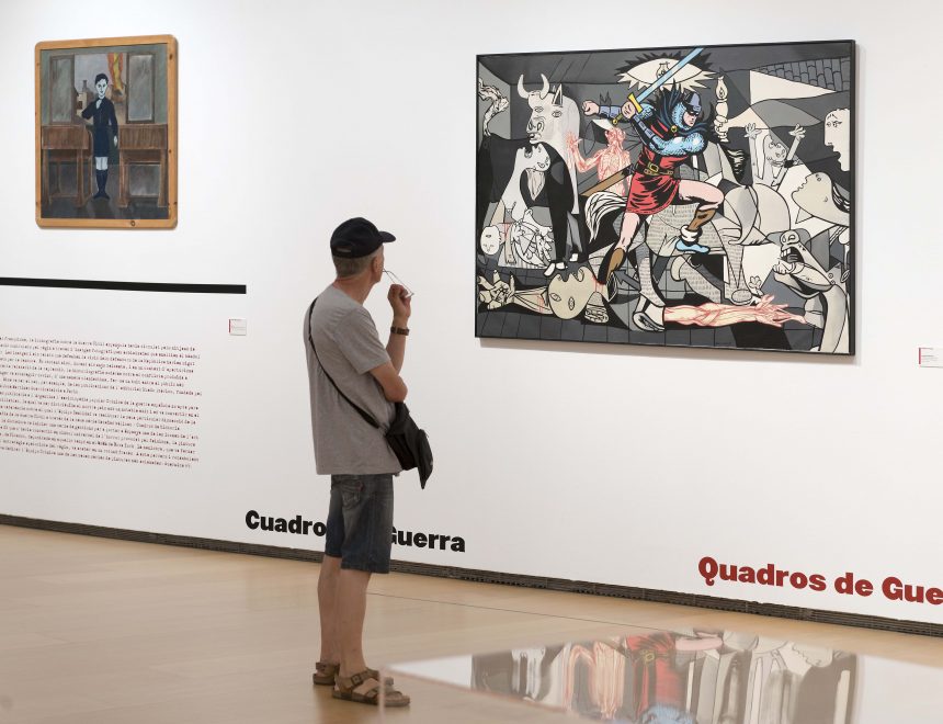 Vista exposición 'Colectivos artísticos en Valencia bajo el franquismo'