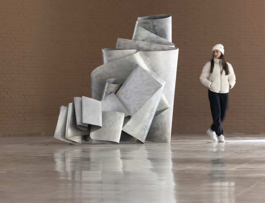 Presentación de ‘Rebrot. Obras del IVAM en la UV’. Foto Miguel Lorenzo-IVAM