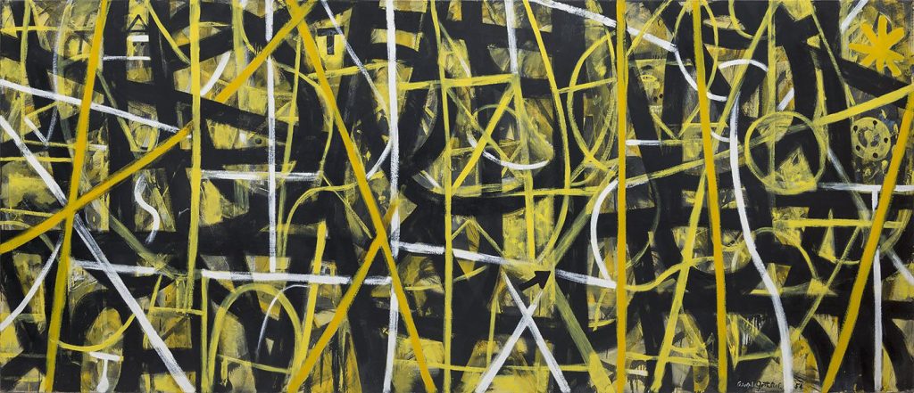 Adolf Gottlieb. Labyrinth #3 (Laberinto nº 3), 1954