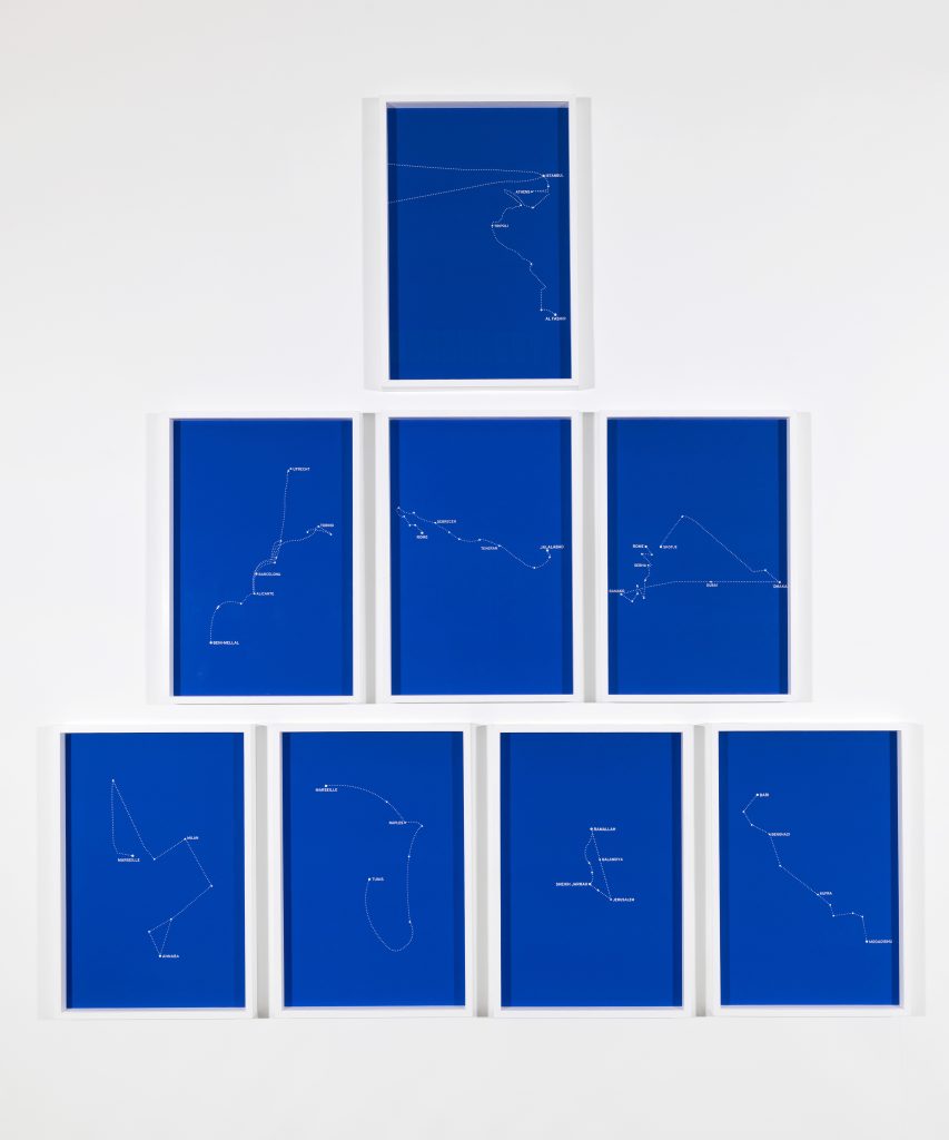 Bouchra Khalili. Las constelaciones, 2011