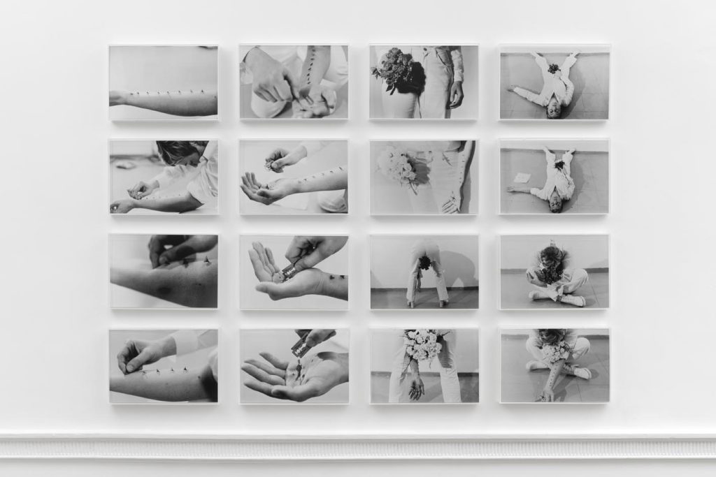 Gina Pane. Acción sentimental, 1973