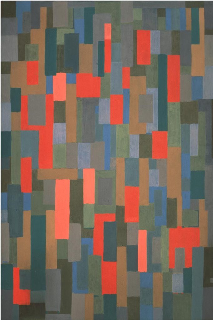 Ad Reinhardt. Brick Painting, 1950
