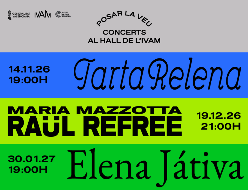Posar la veu. Concerts en el hall de l’IVAM