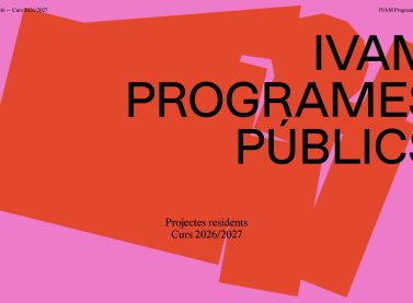 Image of Programes públics 26-27. Obrim terminis d’inscripció!