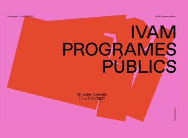 Image of Programes públics 26-27. Obrim terminis d’inscripció!